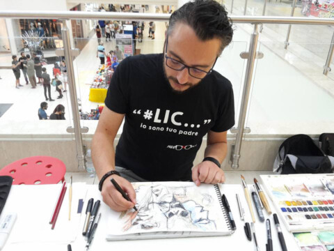Fumettista, docente e fondatore della Redhouse Lab, la prima scuola di fumetto e illustrazione in Basilicata. Incursore nel campo della pittura.